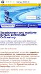 Mobile Screenshot of nordkerze.de